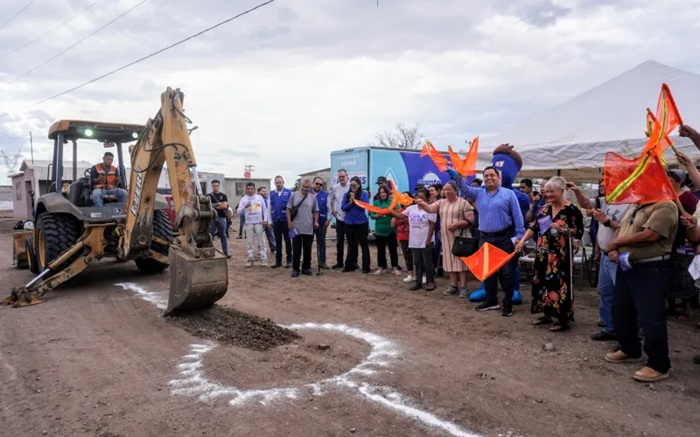 INICIA JMAS CHIHUAHUA OBRA DE DRENAJE EN BENEFICIO DE MÁS DE 500 HABITANTES DE LA COLONIA CAMPO VIEJO II