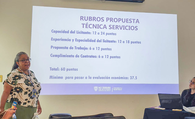 IMPARTE SFP CAPACITACIÓN SOBRE CONTRATACIONES PÚBLICAS