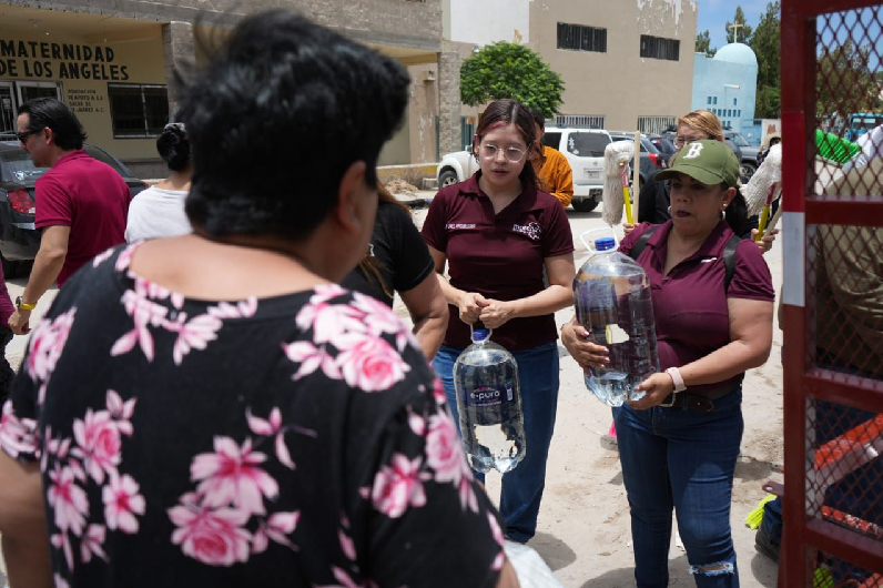 RESPALDA DIPUTADA JAEL ARGÜELLES A FAMILIAS JUARENSES AFECTADAS POR LAS LLUVIAS