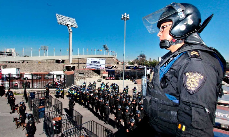 SSC DESPLEGARÁ 2 MIL 217 POLICÍAS POR PARTIDO PUMAS-LEGANÉS