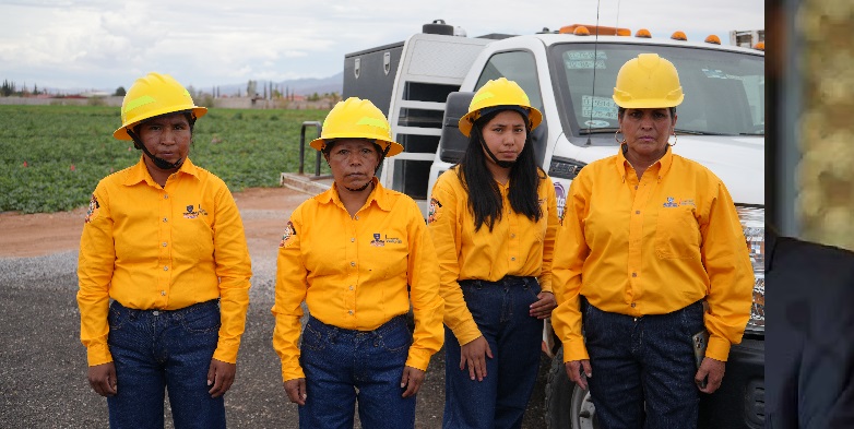 RECONOCE GOBIERNO DEL ESTADO LABOR DE LAS MUJERES COMBATIENTES DE INCENDIOS FORESTALES