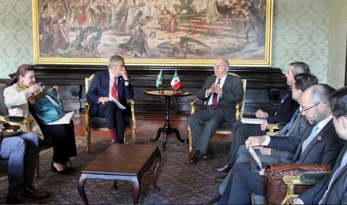 CANCILLER DE LA FUENTE INICIA REUNIONES BILATERALES EN EL MARCO DE LA CUMBRE DE LOS BRICS