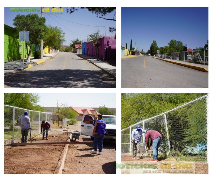 CONSTRUYE Y REHABILITA GOBIERNO MUNICIPAL BANQUETAS DEL SECCIONAL DE GUADALUPE