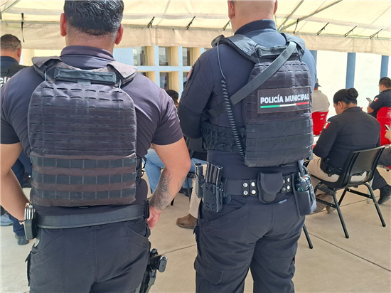 APLICAN EXAMEN TOXICOLÓGICO A MÁS DE 200 POLICÍAS MUNICIPALES