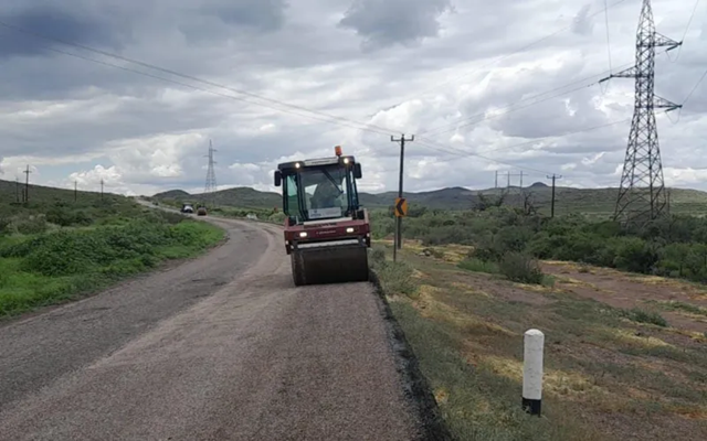COMIENZA SCOP TRABAJOS DE MANTENIMIENTO EN LA CARRETERA CAMARGO - OJINAGA