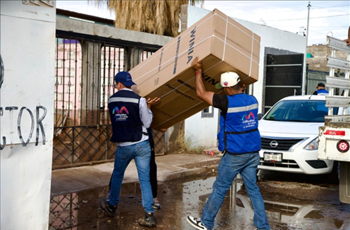 MUNICIPIO CONTINÚA CON APOYOS POR LLUVIAS EN EL PORVENIR CON DESPENSAS, HULE, MÉDICOS, ENTRE OTROS