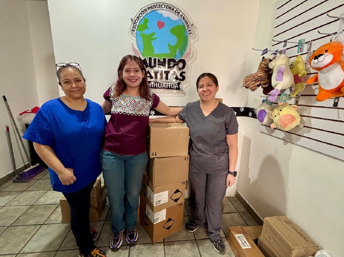 DONA DIPUTADA JAEL ARGÜELLES INSUMOS MÉDICOS A ORGANIZACIONES DE BIENESTAR ANIMAL