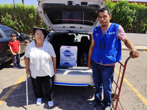 INICIA SDHYBC EL 7 DE AGOSTO SEGUNDA ENTREGA DE DESPENSAS PARA ADULTOS MAYORES Y PERSONAS CON DISCAPACIDAD