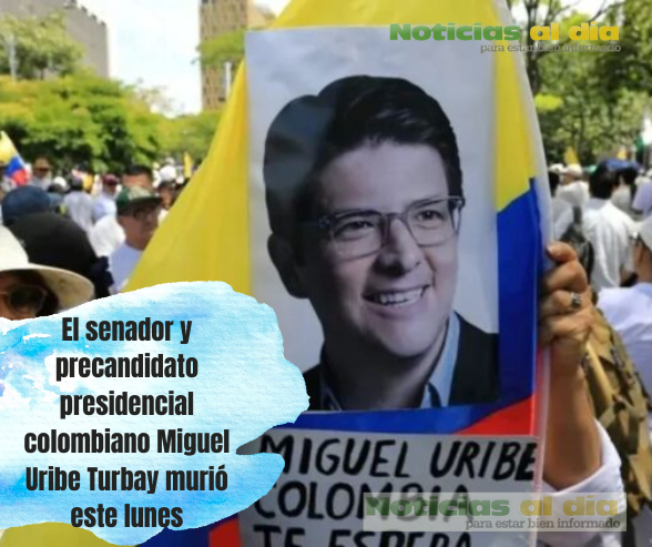 MUERE EL SENADOR COLOMBIANO MIGUEL URIBE TURBAY, VÍCTIMA DE UN ATENTADO EN JUNIO