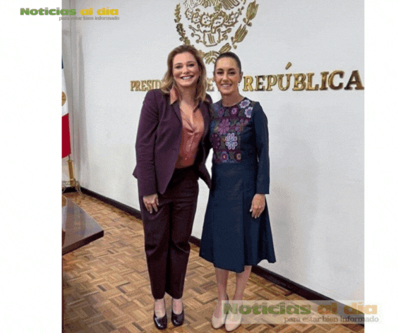 MARU CAMPOS ASISTE A MESA DE SEGURIDAD EN PALACIO NACIONAL