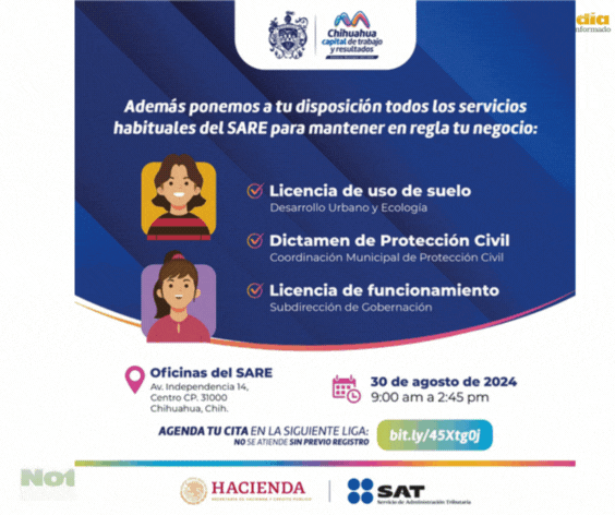 TRAMITA LAS LICENCIAS Y PERMISOS NECESARIOS PARA TU NEGOCIO CON PROGRAMA SAT EN EL SARE