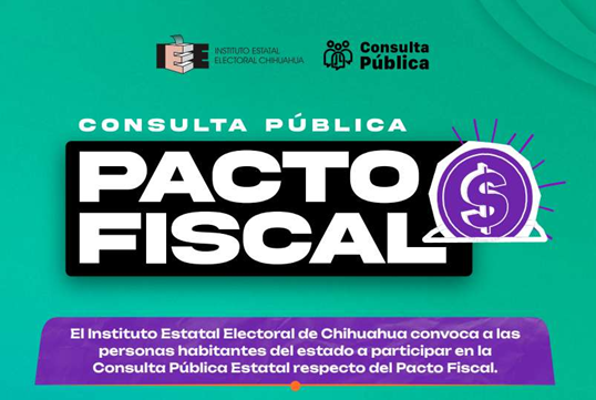 PIDEN PARTICIPAR EN CONSULTA POR EL PACTO FISCAL; QUEDAN POCOS DÍAS