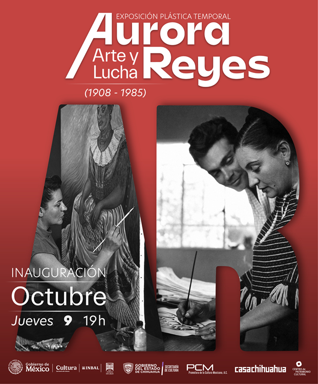 RECONOCEN A LA MURALISTA AURORA REYES CON LA INAUGURACIÓN DE LA EXPOSICIÓN “ARTE Y LUCHA 1908-1985”