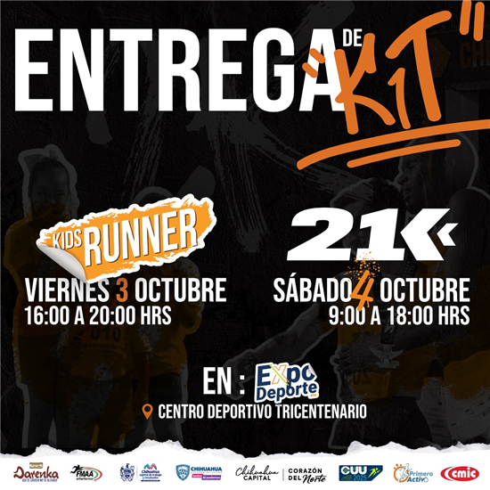 INVITA MUNICIPIO A LA EXPO DEPORTE EN EL MARCO DEL 21KM CHIHUAHUA CAPITAL