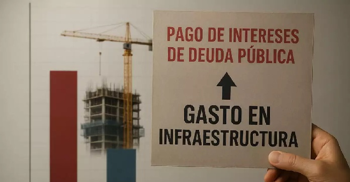 EL PAGO DE INTERESES DE LA DEUDA PÚBLICA SUPERA AL GASTO DE INVERSIÓN EN INFRAESTRUCTURA ,
