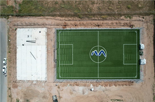 AVANZA MUNICIPIO AL 70% EN CONSTRUCCIÓN DE DEPORTIVO EN AVENIDAS HOMERO Y TECNOLÓGICO