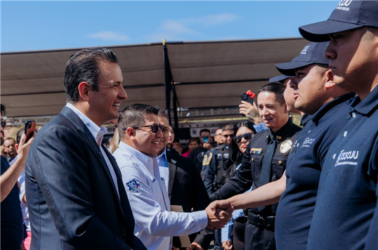 INICIA ALCALDE MARCO BONILLA SEXTA ACADEMIA DE POLICÍA EN EL ISSCUU