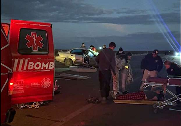 CHOQUE EN LA VÍA CORTA PARRAL–CHIHUAHUA DEJA 4 LESIONADOS
