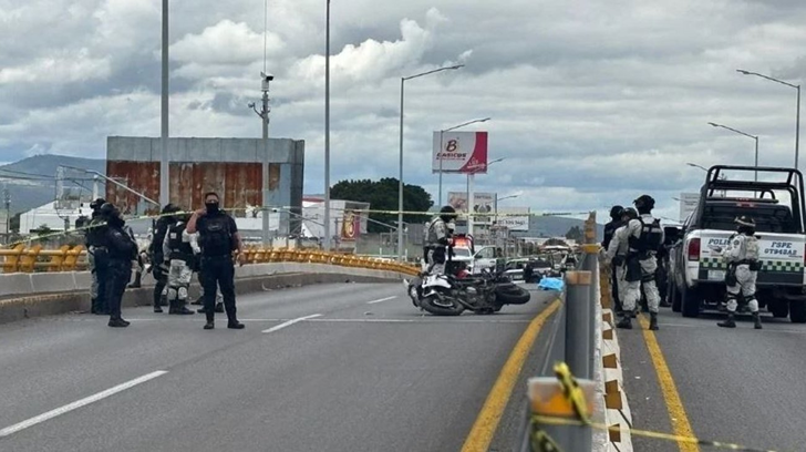 ATACAN A ELEMENTOS DE LA GUARDIA NACIONAL EN CELAYA, GUANAJUATO; HAY UN AGENTE MUERTO