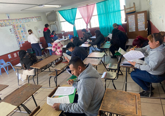 INVITA CEDEX A HABITANTES DEL VALLE DE JUÁREZ A OBTENER CERTIFICADO DE PRIMARIA O SECUNDARIA CON EXAMEN GLOBAL