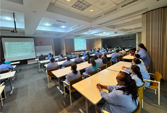 SENSIBILIZA MUNICIPIO SOBRE EL CÁNCER DE MAMA A MUJERES EN EMPRESAS DE CHIHUAHUA CAPITAL