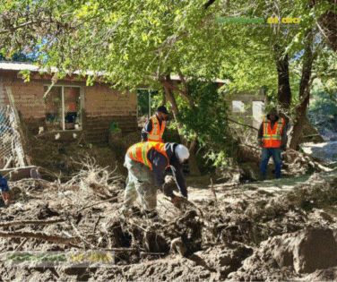 ATIENDE GOBIERNO DEL ESTADO A CHIHUAHUENSES AFECTADOS POR LAS LLUVIAS EN LAS REGIONES NORTE Y NOROESTE