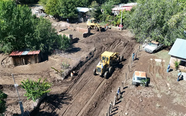 TRABAJA SCOP EN CASAS GRANDES TRAS INUNDACIONES
