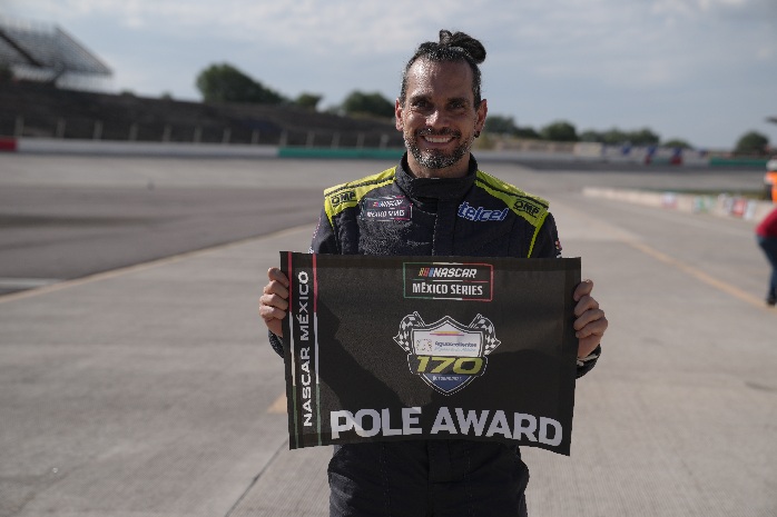 GERMÁN QUIROGA LOGRA LA POLE DE NASCAR MÉXICO EN LA “AGUASCALIENTES EL GIGANTE DE MÉXICO 170”
