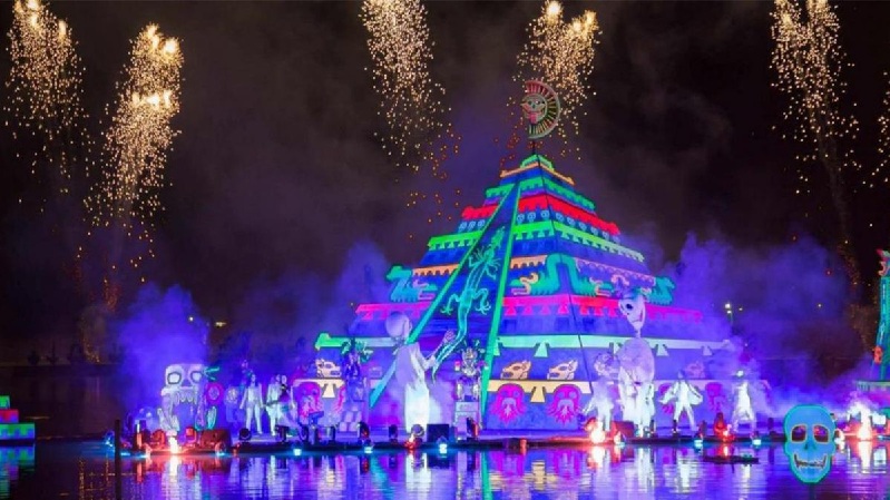 SE CELEBRA EN CHIGNAHUAPAN PUEBLA, EL FESTIVAL DE LA LUZ Y LA VIDA