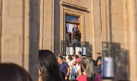 LA FISCALÍA DE MICHOACÁN DETUVO A OCHO IMPLICADOS EN LOS DESTROZOS DEL PALACIO DE GOBIERNO EN URUAPAN
