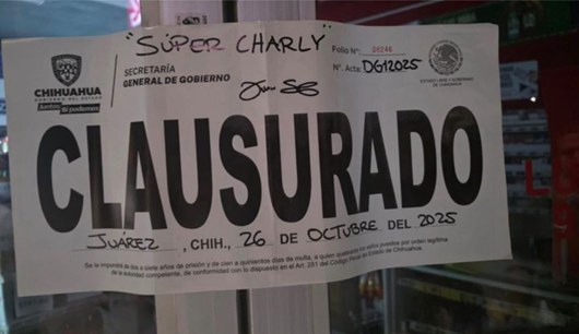 REALIZA GOBERNACIÓN ESTATAL 287 INSPECCIONES Y CLAUSURA 11 ESTABLECIMIENTOS DURANTE LA ÚLTIMA SEMANA