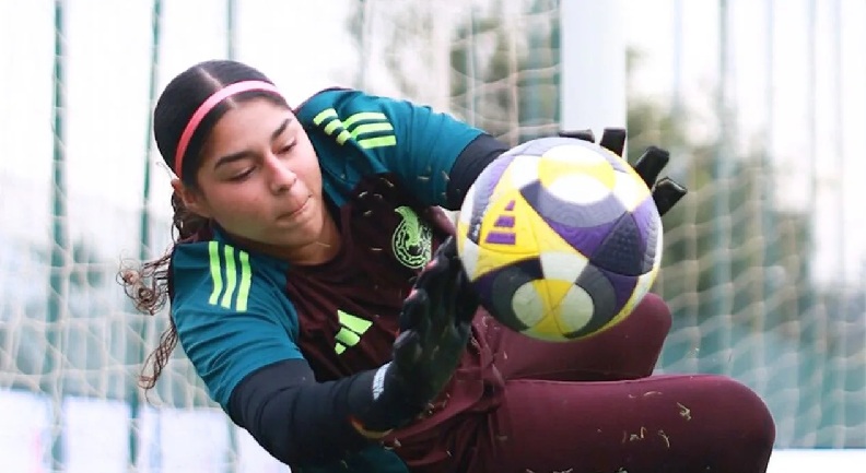 VALENTINA MURRIETA LA PORTERA DE LA SELECCIÓN MEXICANA SUB-17 QUE BRILLA EN EL MUNDIAL