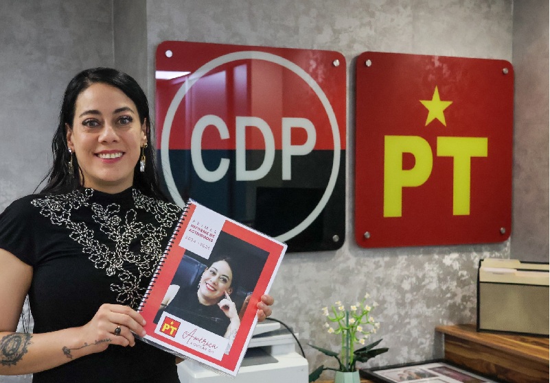 *PRESENTA AMÉRICA AGUILAR SU PRIMER INFORME DE ACTIVIDADES*