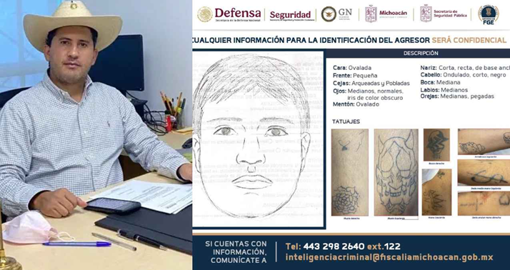 IDENTIFICAN AL AGRESOR DE CARLOS MANZO: TENIA 17 AÑOS DE EDAD, ORIGINARIO DEL MUNICIPIO DE PARACHO, MICHOACÁN.