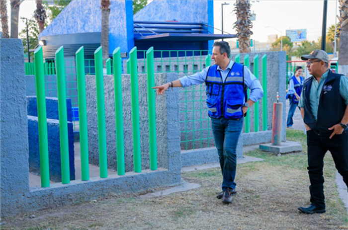 SUPERVISA MARCO BONILLA MANTENIMIENTO DE LOS PARQUES AVENTURA Y EL PALOMAR PARA GARANTIZAR ESPACIOS SEGUROS Y EN ÓPTIMAS CONDICIONES