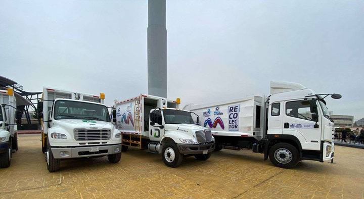 RENUEVAN OCHO CAMIONES DE BASURA PARA MEJORAR SERVICIO