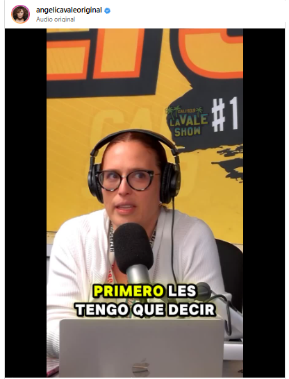 ANGÉLICA VALE HABLÓ DURANTE UNA TRANSMISIÓN SOBRE SU DIVORCIO CON OTTO PADRÓN, TRAS CATORCE AÑOS DE MATRIMONIO