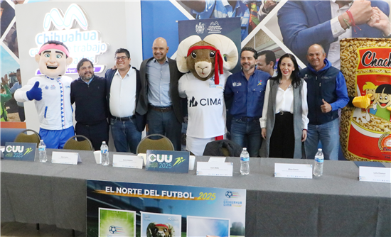 RECIBIRÁ CHIHUAHUA CAPITAL A EQUIPOS NACIONALES Y DEL EXTRANJERO PARA COPA DE FUTBOL “CIMA”