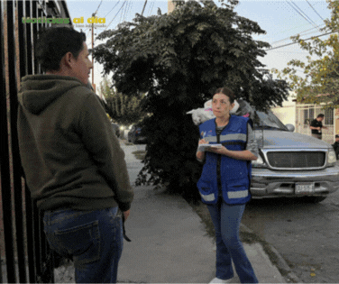 ESCUCHA POLICÍA MUNICIPAL A VECINOS DE ZONA ORIENTE PARA REFORZAR LA SEGURIDAD