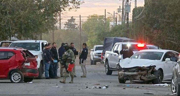 BALEAN MINISTERIALES EN CUAUHTÉMOC A UNO QUE LES APUNTÓ CON PISTOLA