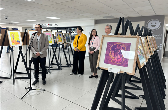 LLEVA MUNICIPIO EL ARTE A NUEVOS ESPACIOS, INAUGURA EXPOSICIÓN 