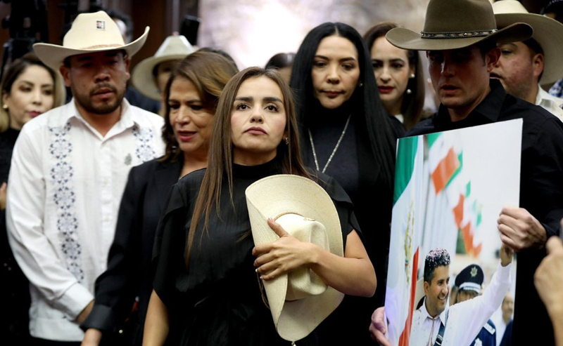 GRECIA QUIROZ AFIRMÓ QUE LA LUCHA DE CARLOS MANZO NO SERÁ EN VANO 