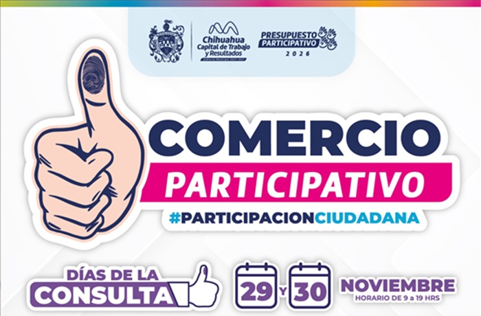 MUNICIPIO INVITA A NEGOCIOS A SUMARSE AL PROGRAMA DE COMERCIOS PARTICIPATIVOS EN LA JORNADA DEL PRESUPUESTO PARTICIPATIVO 2026