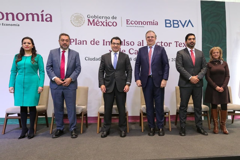 BBVA MÉXICO Y LA SECRETARÍA DE ECONOMÍA IMPULSAN AL SECTOR TEXTIL Y DE CALZADO CON DIGITALIZACIÓN, EDUCACIÓN Y 120,000 MDP PARA FINANCIAMIENTO 