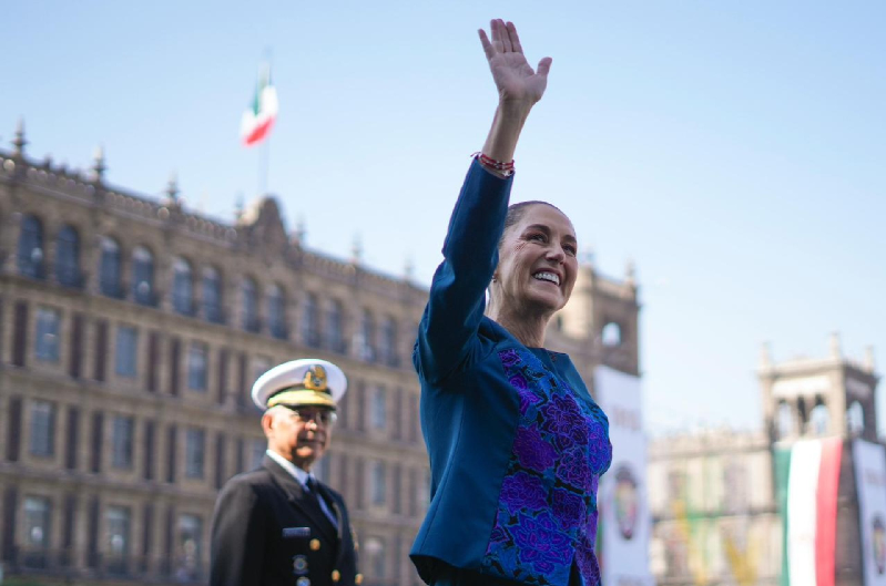 LA PRESIDENTA CLAUDIA SHEINBAUM ENCABEZA EL 115 ANIVERSARIO DE LA REVOLUCIÓN MEXICANA