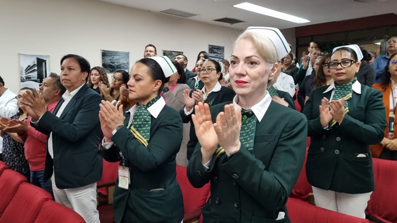 CELEBRA HOSPITAL GENERAL DE ZONA (HGZ) NO. 6 DEL IMSS CHIHUAHUA 65 AÑOS DE SERVICIO Y COMPROMISO 