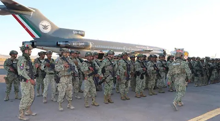 ESTE DOMINGO, MÁS DE 100 ELEMENTOS DE LAS FUERZAS ESPECIALES DEL EJÉRCITO MEXICANO ARRIBARON A LA CIUDAD DE CHIHUAHUA 