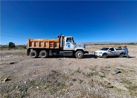 SI TIENES UN PREDIO Y QUIERES RECIBIR ESCOMBRO, MUNICIPIO INVITA A REGISTRARLO LEGALMENTE