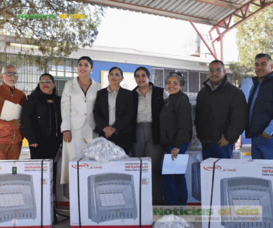 ENTREGA SEYD CALEFACTORES A PLANTELES DE EDUCACIÓN BÁSICA DE JUÁREZ