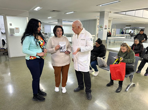ENTREGA IMSS CHIHUAHUA CARTILLA DE LOS DERECHOS DE LAS MUJERES EN LAS UNIDADES DE MEDICINA FAMILIAR